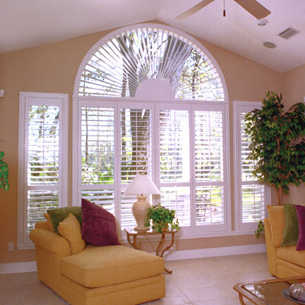 Half circle window shutter Honolulu